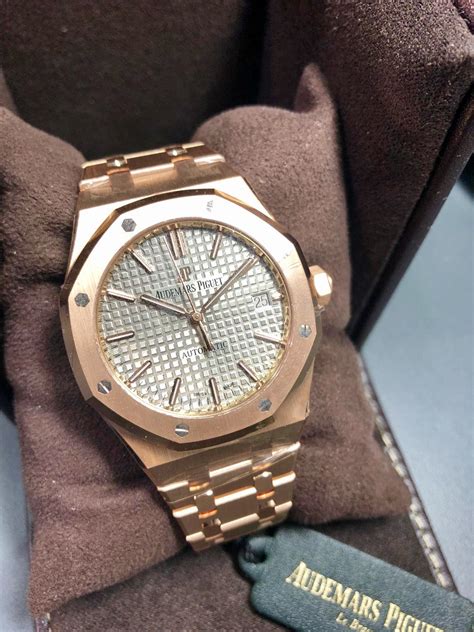 audemars piguet watch rose gold.